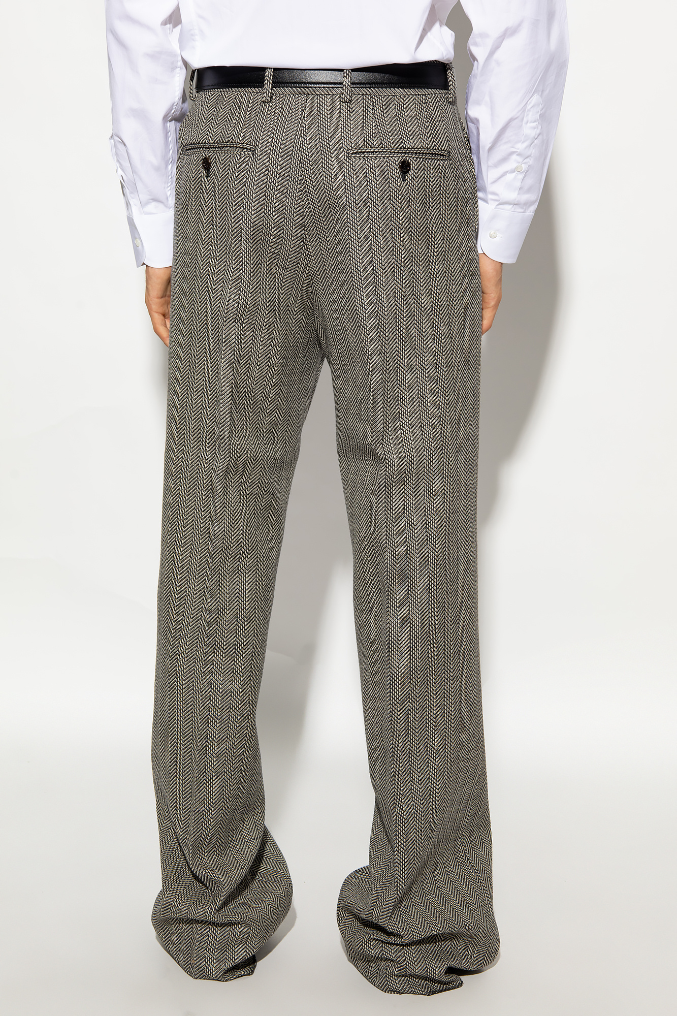 Gucci Pleat-front trousers in wool | Men's Clothing | Vitkac